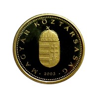 Magyarország,1 forint 2003 PP UNC réz