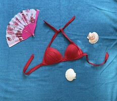 Piros bikini felső 40-42 Gina Benotti L / 40