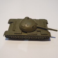 Retro katonai szovjet fém T-54 tank makett harcjármű cccp Novoteksport uaz kraz maz