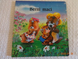 Petrőczi Éva: BERNI MACI - régi, kemény lapos mesekönyv, lapozó - nagyon ritka!