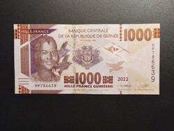 Guinea - 1000 Francs 2022 UNC