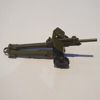 Retro katonai szovjet fém tankelhárító légvédelmi löveg makett cccp Novoteksport uaz kraz maz