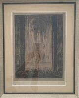 Sir Frank Brangwyn Original Signed Lithograph
