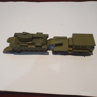 Retro katonai szovjet fém makett MAZ 535 tankszállító harcjármű cccp Novoteksport uaz kraz