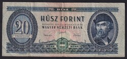 20 forint 1957 (VG+)