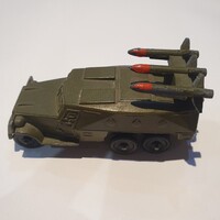 Retro katonai szovjet fém BTR-152 rakétavető makett harcjármű cccp Novoteksport uaz kraz maz