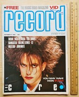 The Cure címlap | Record Mirror magazin 1984 okt 27 | Duran U2 Tina Turner Rolling Stones Bambaataa