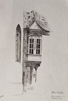 M. Tóth István Gótika és barokk című grafikája