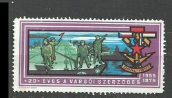 20 éves  Varsói Szerződés
