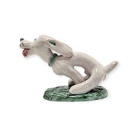 Izsépy Margit art deco kerámia kutya - 53871