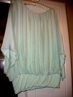 Silk, selyemtartalmú blúz, almazöld