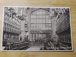 Anglia, Az angliai Windsor kastélyban található Szent György-kápolna belseje, postatiszta