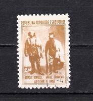 1958 Albánia 2.50 Pecsételt Bélyeg