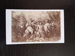 ZA644.46  Korabeli albumin fotó (CDV) 1860-1880    Széchi Dezső  magyar főúr és lovag