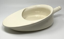 Zsolnay jelzett antik porcelán ágytál RZ
