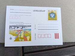 1992 Szolnoki Szent István híd avatása alkalmi díjjegyes levelezőlap (postatiszta)