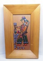 Applied Arts Piece. Curated Hungarian Enamel Painting
