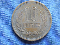 Japán 10 Yen 1980