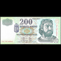 Magyarország 200 Forint 1998 FA UNC