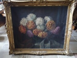 MOLNÁR Z. JÁNOS /1880-1960/ - FLOWER STILL LIFE