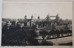 Képeslap, Anglia, London, Tower Bridge,  Photochrom Co. Ltd. kiadás 48582  (K1)