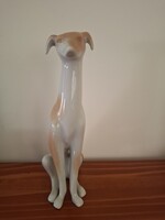 Drasche porcelán art deco kutya