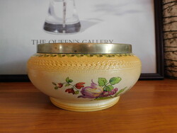 Crescent & Sons - antik angol kaspó, 1800-as évek vége