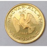 Magyarország,10 fillér 1948 - Citrom ARTEX aUNC+ réz