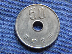 Japán 50 Yen 1990