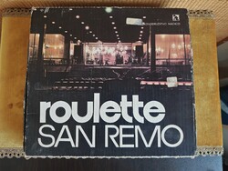 Ritka Retro Roulette San Remo társasjáték A327