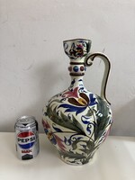 Lang és Mayer Városlőd porcelán boros kancsó. 1880-90