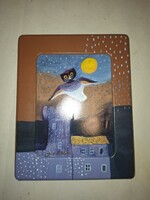 Goebel Rosina Wachtmeister porcelán falikép Aria Della Luna