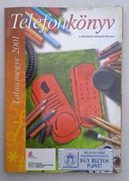 Telefonkönyv  , Tolna megye 2001 .