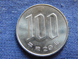Japán 100 Yen 2017