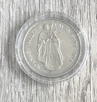 1991 – II. János Pál pápa magyarországi látogatása, 100 forint emlékérme