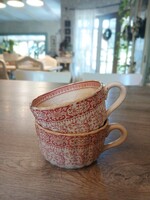 Sarreguemines Broderies teáscsésze / 2db