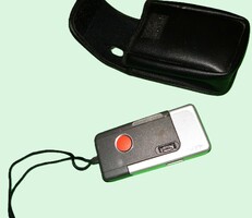 1980s AGFA Mini Ultra Compact Camera in Perfect Condition with Leather Case