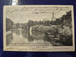 Győr-Moson-Sopron vármegye képeslapjai. Győr, Rába-torkolat, 1901