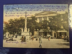 Győr-Moson-Sopron vármegye képeslapjai. Győr, Széchény tér, ca. 1917