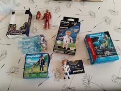 Playmobil figurák 3 db + 1 akció figura
