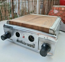 RARE! MIKIVOX-2 CAR RADIO AND MICROPHONE AMPLIFIER ( MIXER AMPLIFIER ), FINE MECHANICAL MANUFACTURING, FROM 1964