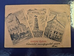 Győr-Moson-Sopron vármegye képeslapjai. Győr, 1900