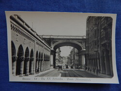 Képeslap: Genova - 64 - Via XX Settembre - Ponte Monumentale