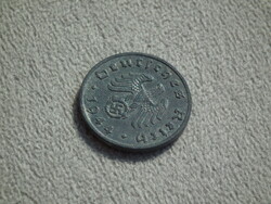 Németország, horogkeresztes birodalmi 1 Pfennig (Reichspfennig), 1944 F
