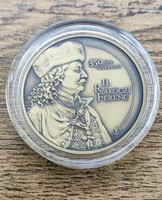 2026. évi II. Rákóczi Ferenc születésének 350. évfordulója patinázott színesfém emlékérme