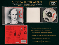 Andrew Lloyd Webber – Evita Highlights 1997 Mediaphon CD – Orlando Philharmonic