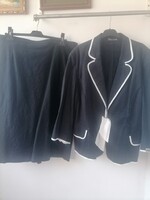 Szebbnél szebbek molett nálam elegáns alkalmi is finom molett kiskosztüm Emporium 46 mell 110