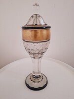 Carl Goldberg Art Deco Nagyméretű Talpas Fedeles Kupa