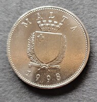 Málta 25 cents 1998 (ZU41)