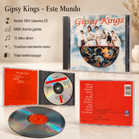 Gipsy Kings – Este Mundo 1991 eredeti Columbia CD, DADC Austria, flamenco rumba